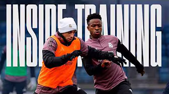 LAST TRAINING SESSION BEFORE REAL SOCIEDAD | Real Madrid City