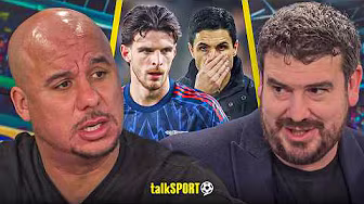 "CRACKS ARE SHOWING!" Gabby Agbonlahor QUESTIONS if Arsenal are THROWING AWAY the Premier League!