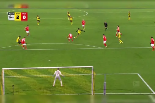 Borussia Dortmund VS Eintracht Mainz 05 Highlight