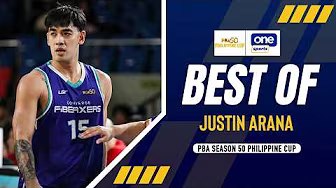 BEST OF JUSTIN ARANA | CONVERGE FIBERXERS | PBA SEASON 50 PHILIPPINE CUP