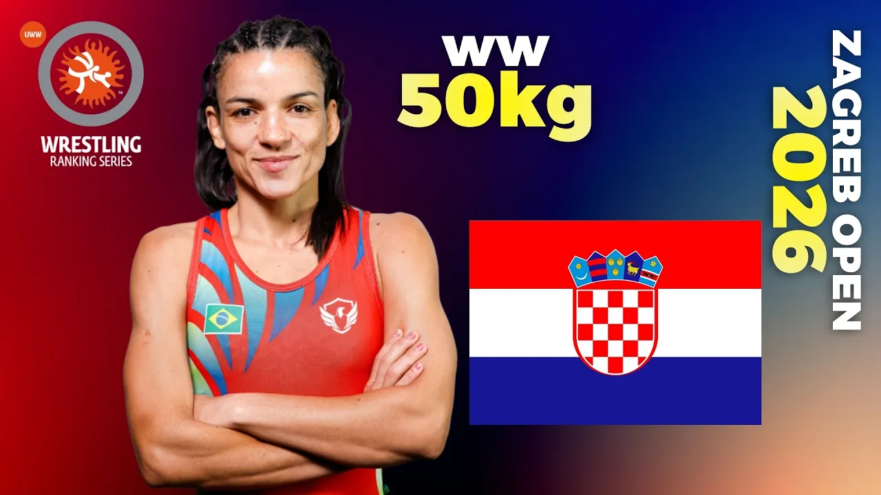 Ena ZEMUNIC (CRO) vs Kamila BARBOSA VITO DA SILVA (BRA). Zagreb Open 2026 | 1/8 | WW 50Kg