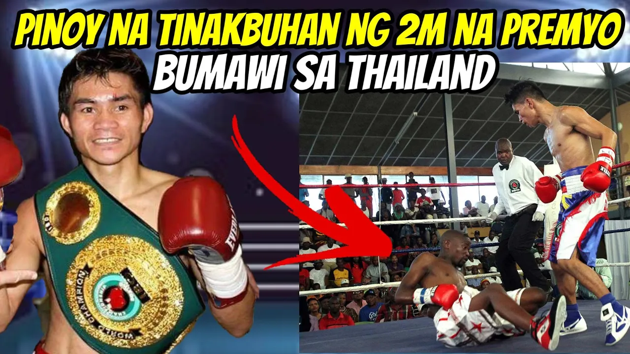 PINOY NA TINAKBUHAN NG 2 MILLION NA PREMYO! NAGWALA SA THAILAND