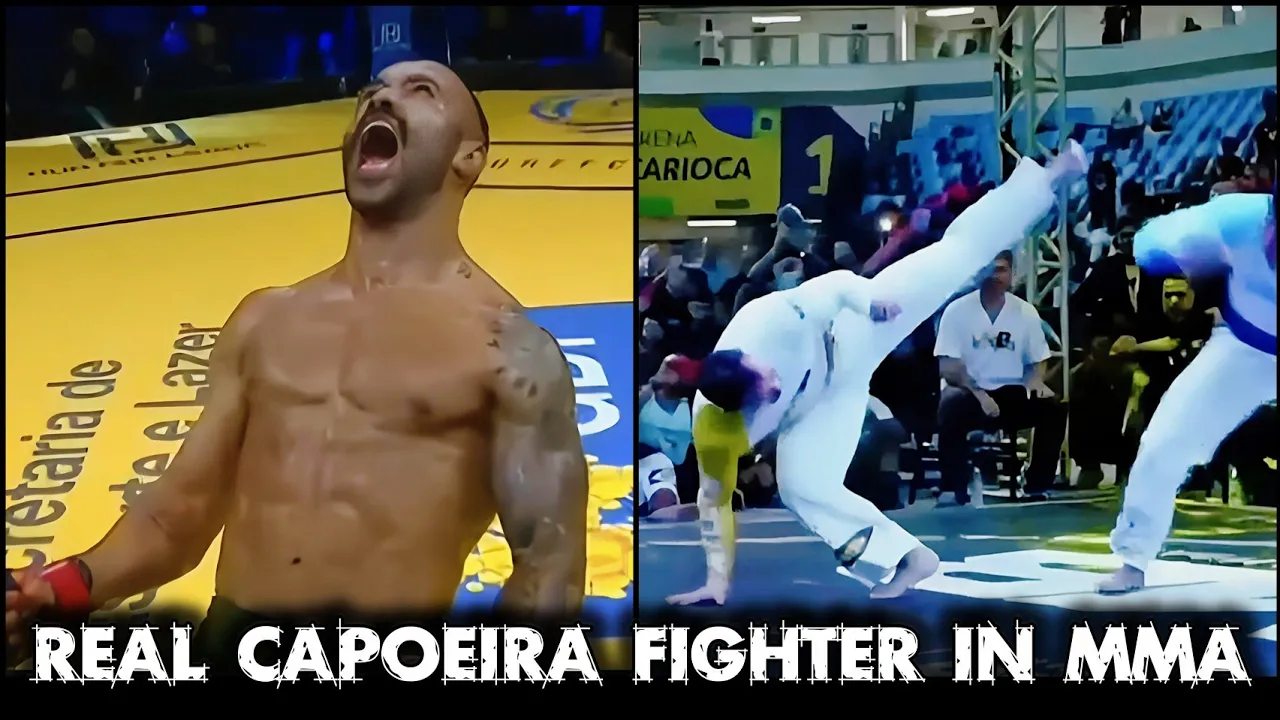 This is a Сapoeira Fighter in MMA! Erick Maia Highlights HD +Real Capoeira Fighting