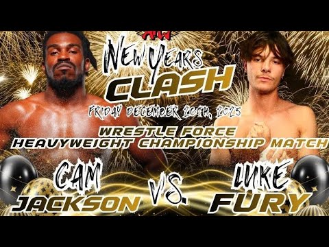 Cam Jackson (C) Vs Luke Fury Wrestleforce heavyweight title match Highlights Apw New Years Clash