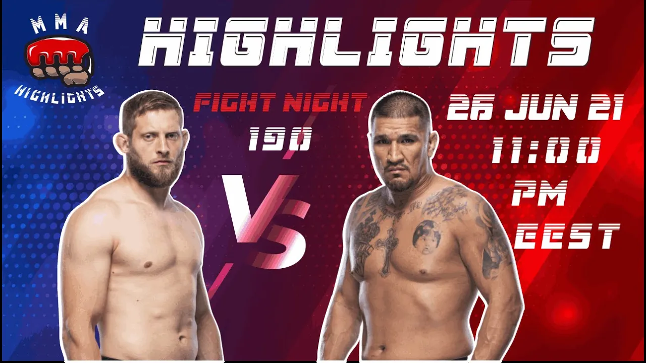 UFC Fight Night 190 Prachnio Vs Villanueva MMA Highlights