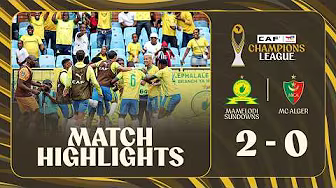 HIGHLIGHTS | Mamelodi Sundowns 🆚 MC Alger | Matchday 6 | 2025-26 #TotalEnergiesCAFCLHighlights