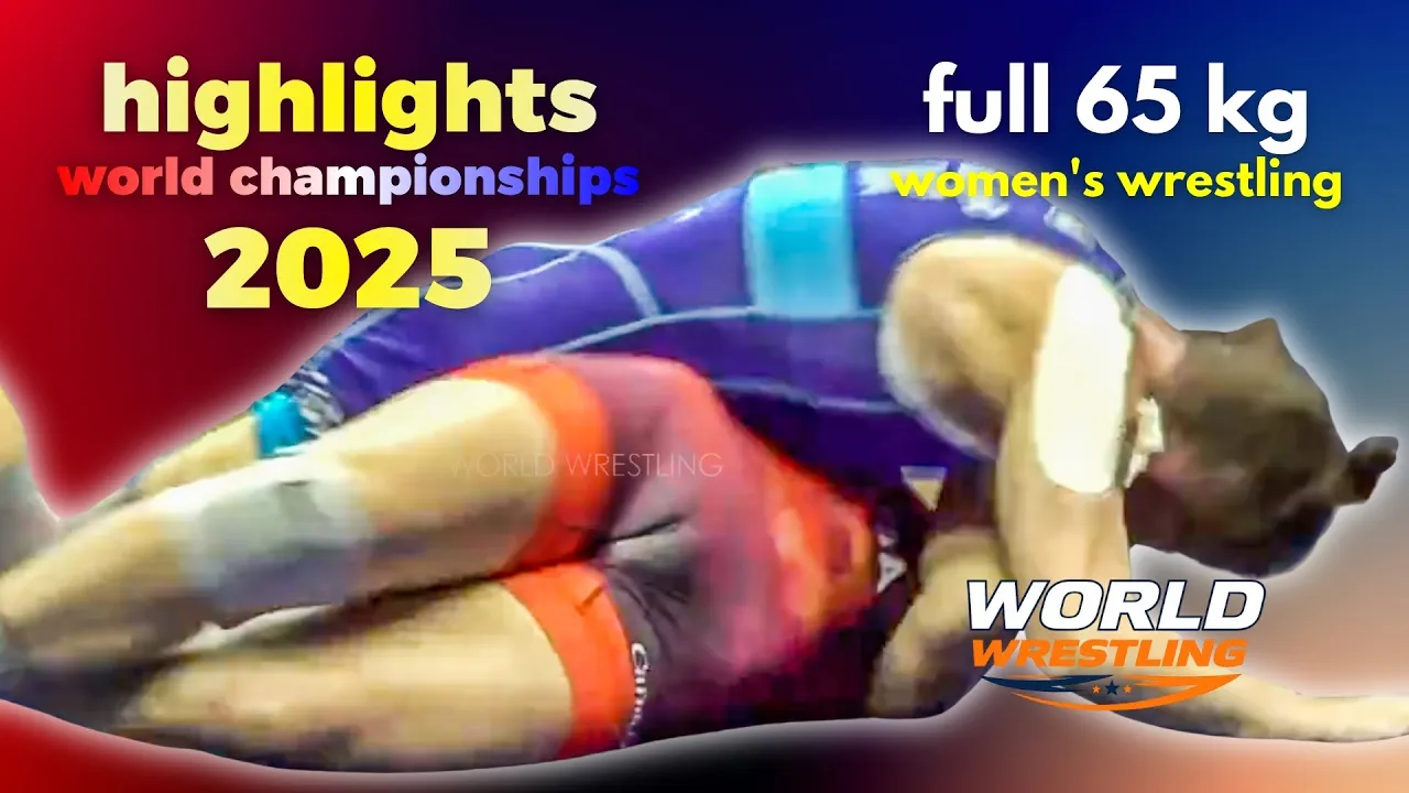 Highlights GREAT MATCHS | 65 Kg World Women's Wrestling Championships 2025 | wwe women's