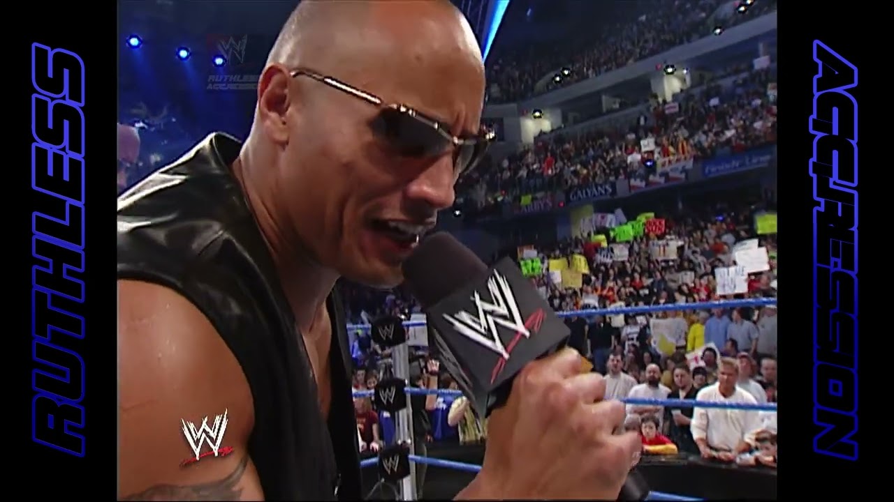 The Rock opens the show | SmackDown! Intro (February 20, 2003)