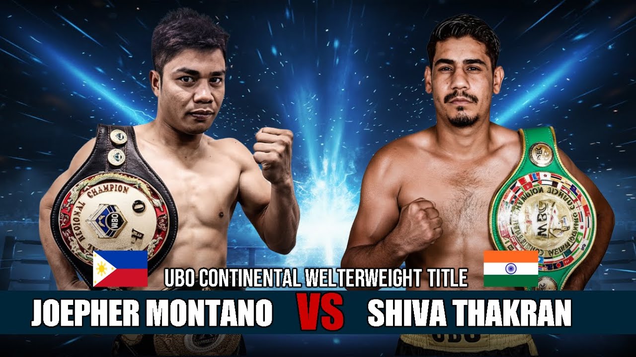 🇵🇭Joepher Montano vs 🇮🇳Shiva Thakran - UBO Continental Welterweight Championship