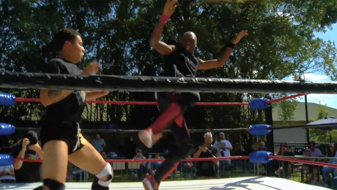 Andre Scaro Vs Linnaeuz Peacherz (Full Match) Pro Wrestling turbo at the mill vol 2