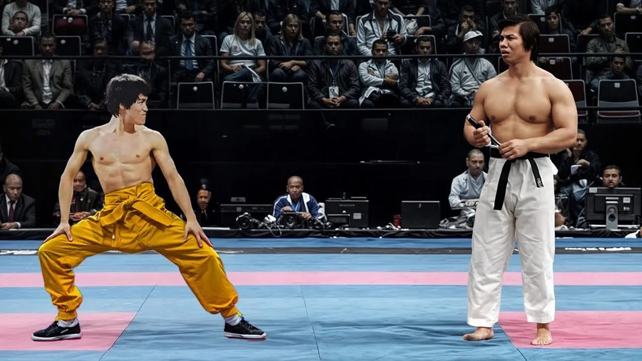 Rare Fight Footage – Jeet Kune Do vs Taekwondo Master!