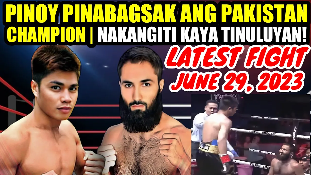 LATEST JUNE 29, 2023 | PINOY PINATAOB ANG PAKISTAN CHAMPION
