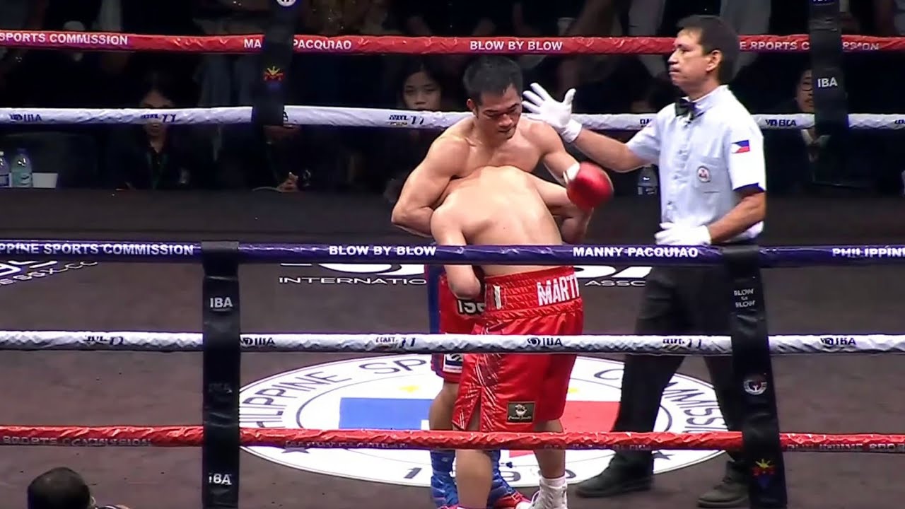 MARTIN DOWN! CARL JAMMES MARTIN (PHILIPPINES) VS ARAN DIPAEN (THAILAND) #carljammesmartin 