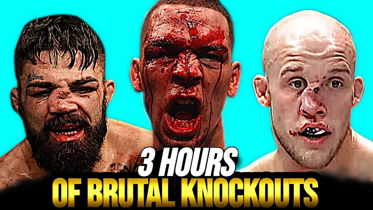 3 Hours Of Brutal Knockouts - Bare Knuckle, MMA, Boxing & Kickboxing