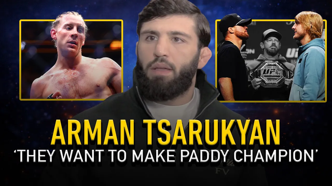 Arman Tsarukyan Says UFC Wants Paddy  Pimblett To Be Champ, Reacts To Win Over Lance Palmer At RAF 5