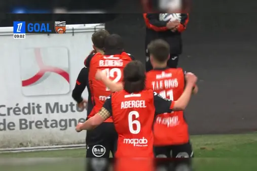 Lorient VS Angers Highlight