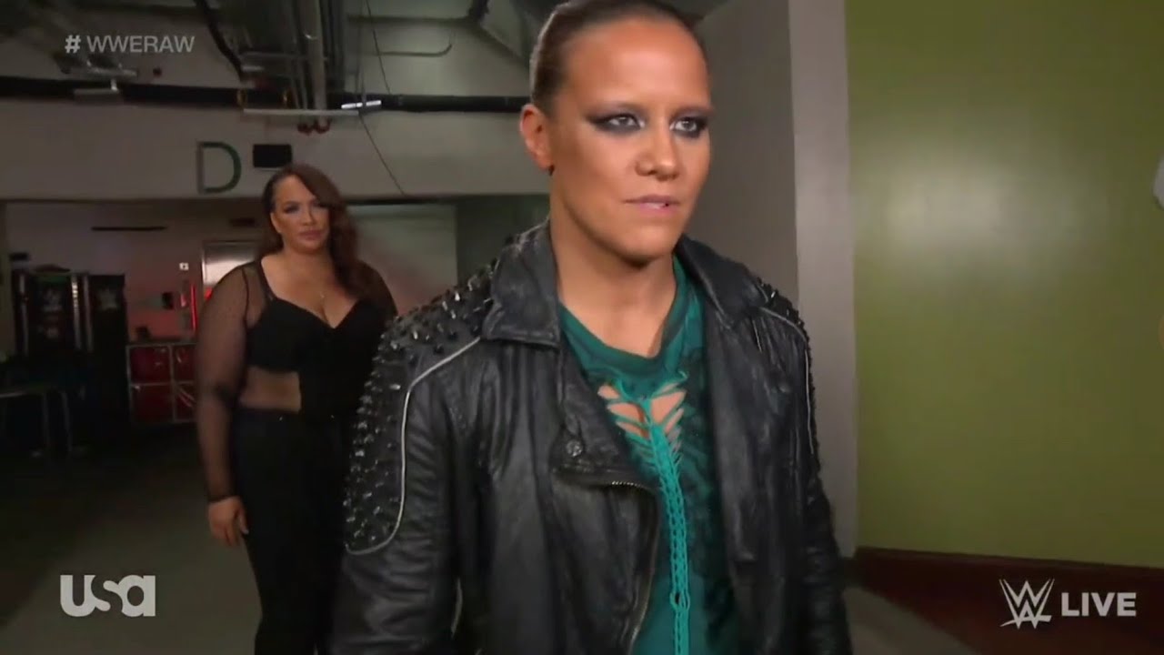 Nia Jax & Shayna Baszler Backstage