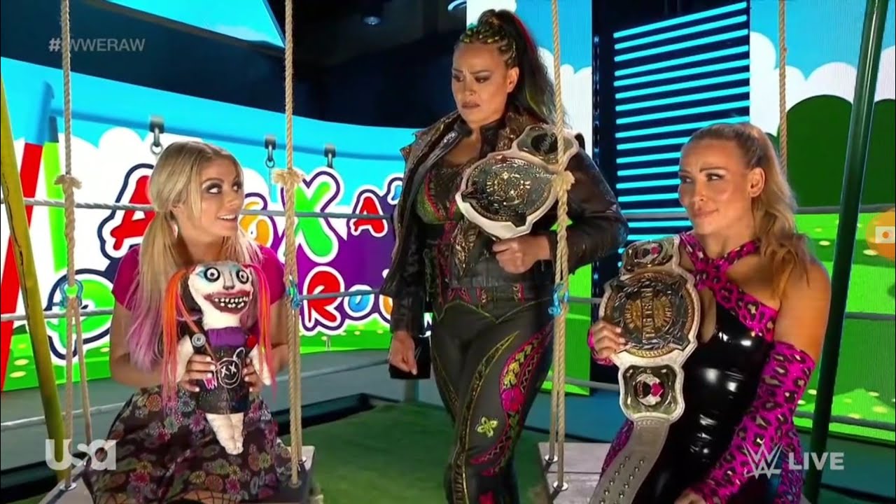 Natalya & Tamina in Alexa's PlayGround