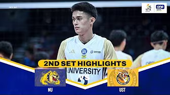 NU vs UST | SET 2 HIGHLIGHTS | UAAP SEASON 88 MEN’S VOLLEYBALL | FEB. 15, 2026