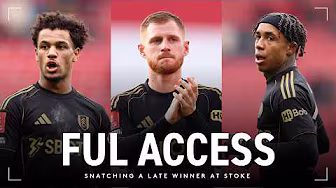 Pitchside in the FA Cup | BEHIND-THE-SCENES | Snatching a win at Stoke