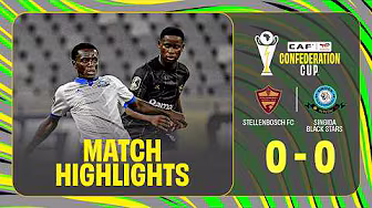 HIGHLIGHTS | Stellenbosch FC 🆚 Singida Black Stars | Matchday 6 | 2025-26 #TotalEnergiesCAFCC