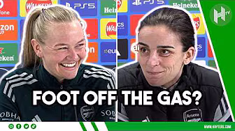 We want a PROFESSIONAL WIN | Renee Slegers & Frida Maanum | Arsenal v OH Leuven