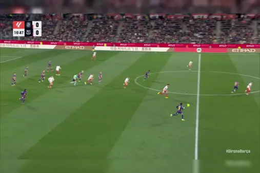 Girona VS Barcelona Highlight