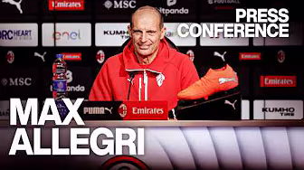Allegri: "Adesso si decide la stagione" | #MilanComo | Conferenza Stampa