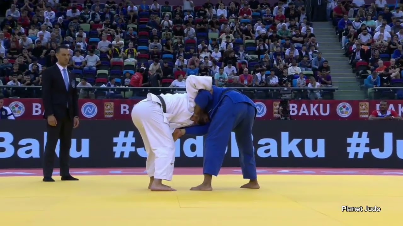 Murad FATIYEV 🇦🇿 🆚️ Robert FLORENTINO 🇩🇴 | 3 раунд /-90кг | Большой Шлем Баку 2023