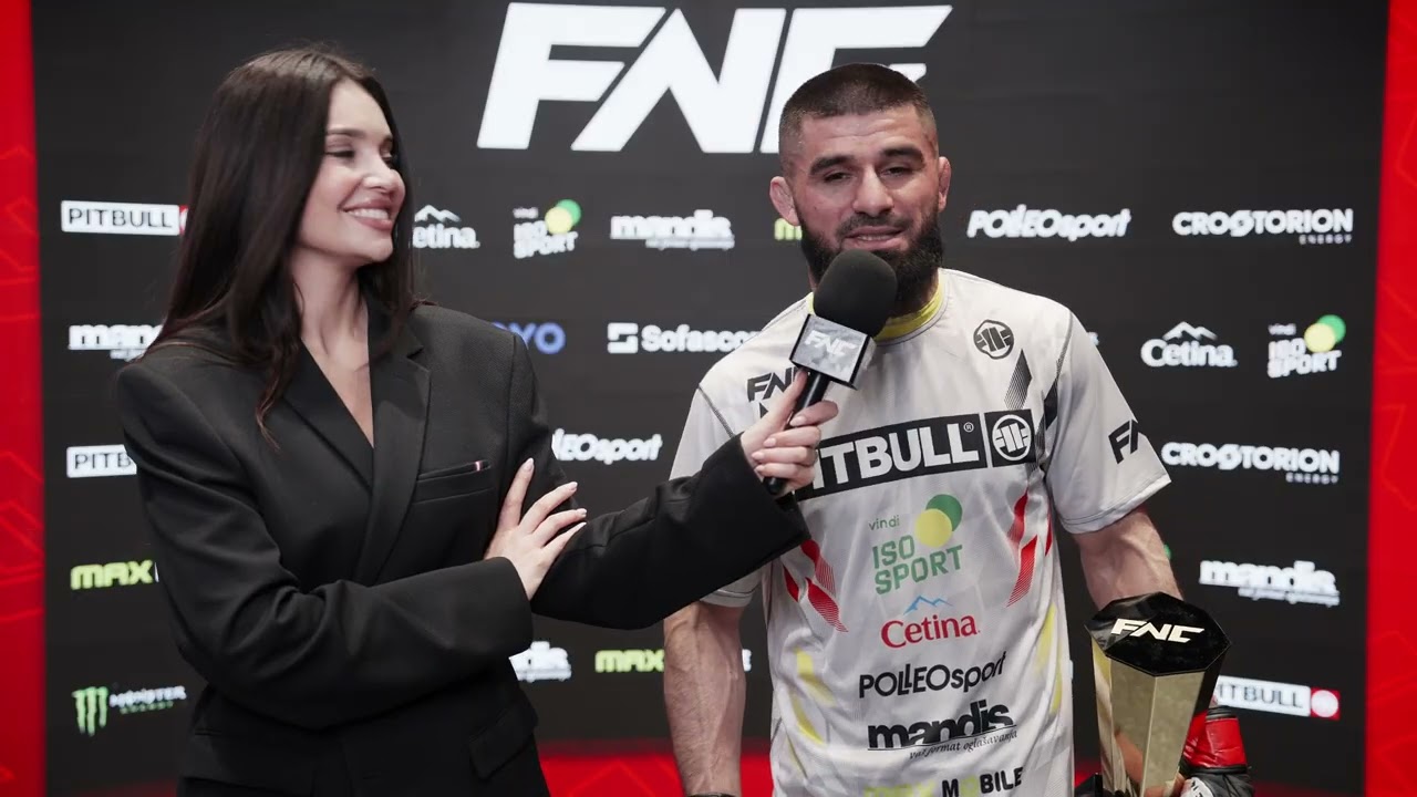 KAROMATULO SUFIEV | POST FIGHT INTERVIEW | FNC 27 | München