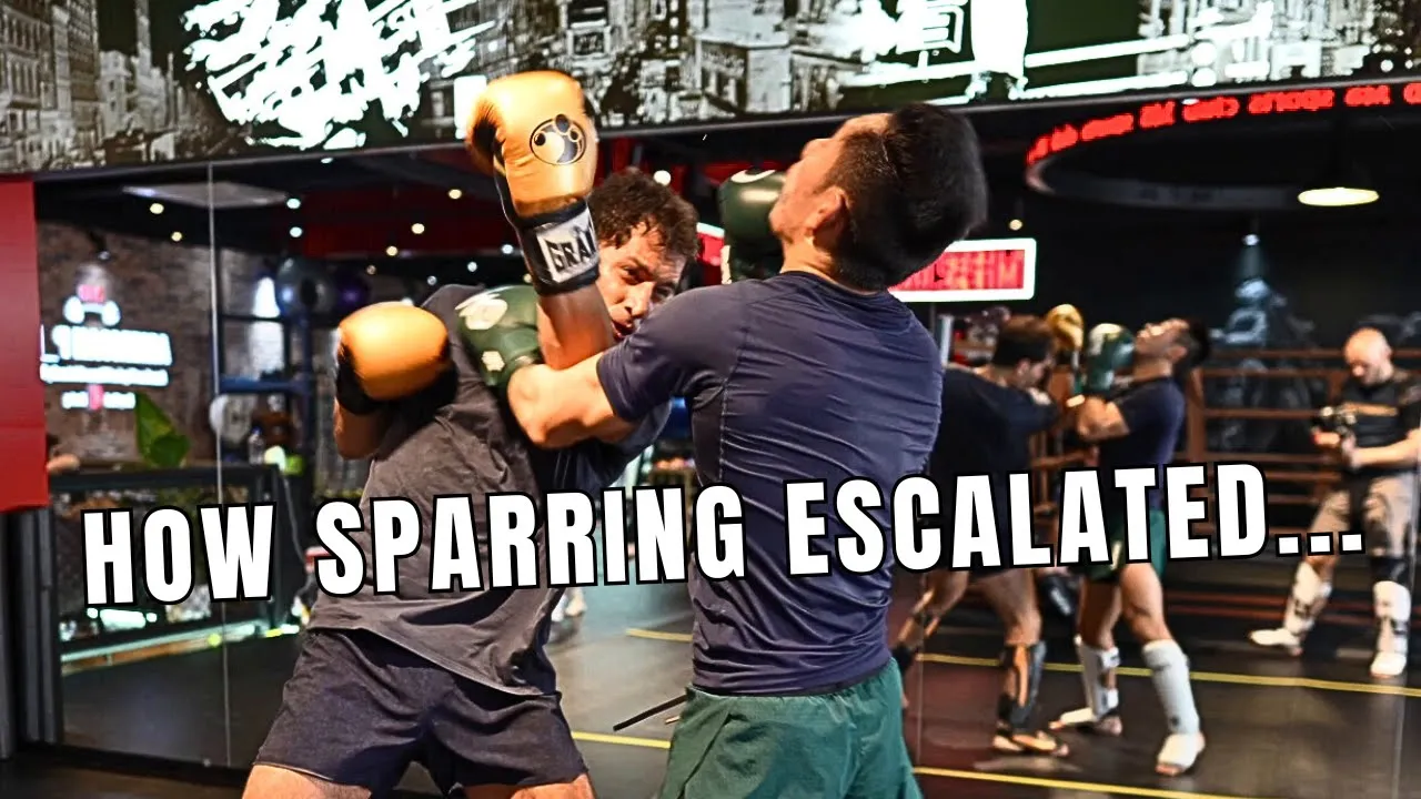 How to Bring Down an Escalated Sparring Session