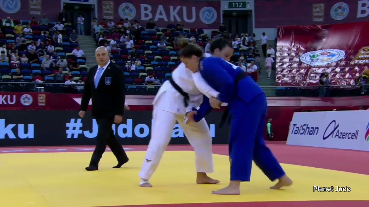 Alina BOEHM 🇩🇪 🆚️ Jovana PEKOVIC 🇲🇪 | 2 раунд /-78кг | Большой Шлем Баку 2023