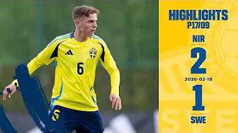 Highlights P17/09 Nordirland-Sverige 2-1