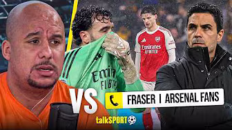 "GIVING IT THE BIGGUN!" Gabby CLASHES with Arsenal Fan Claiming They Were Always Title UNDERDOGS!