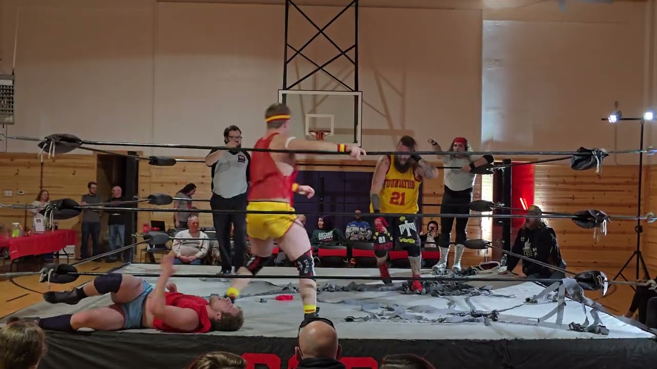 Muscle Mountain vs Rough Riders (Christmas List Match - Power Elite Tag Team Titles) - BMFX 12/21/25