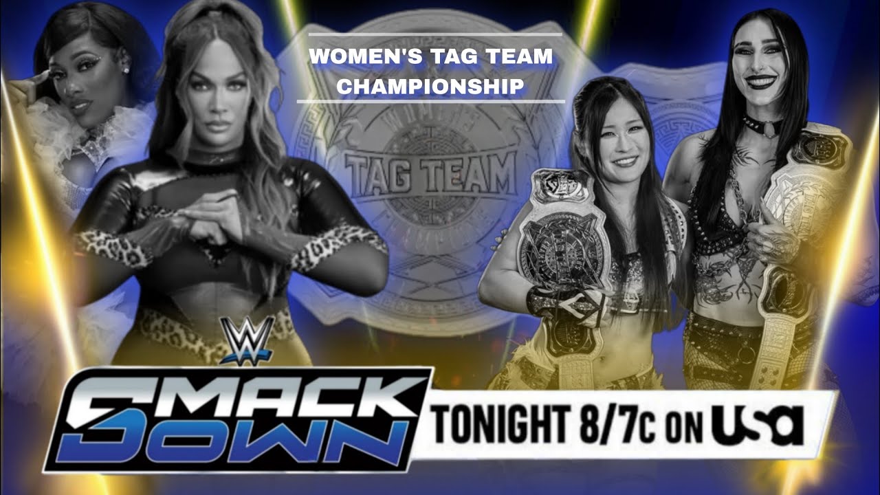 WWE 2K25 rhiyo VS lash legend y nia jax 