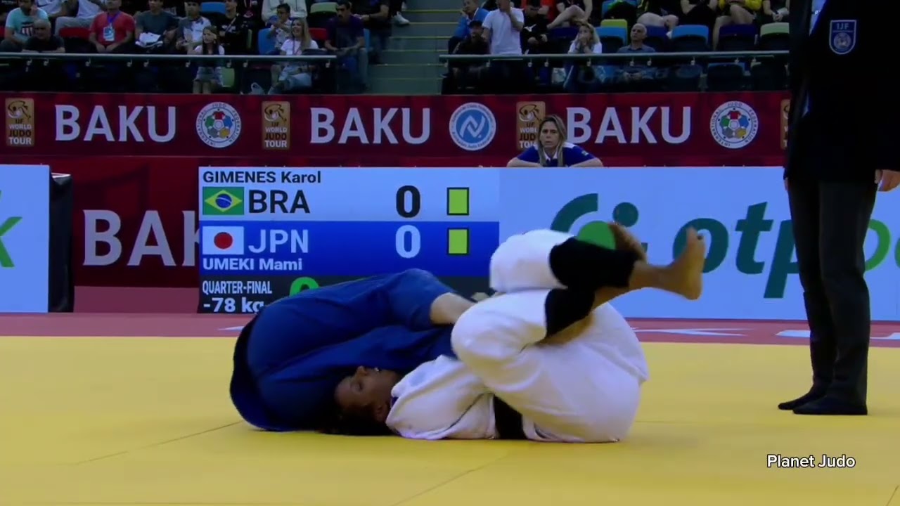 Karol GIMENES 🇧🇷 🆚️ Mami UMEKI 🇯🇵 | четвертьфинал/-78кг | Большой Шлем Баку 2023
