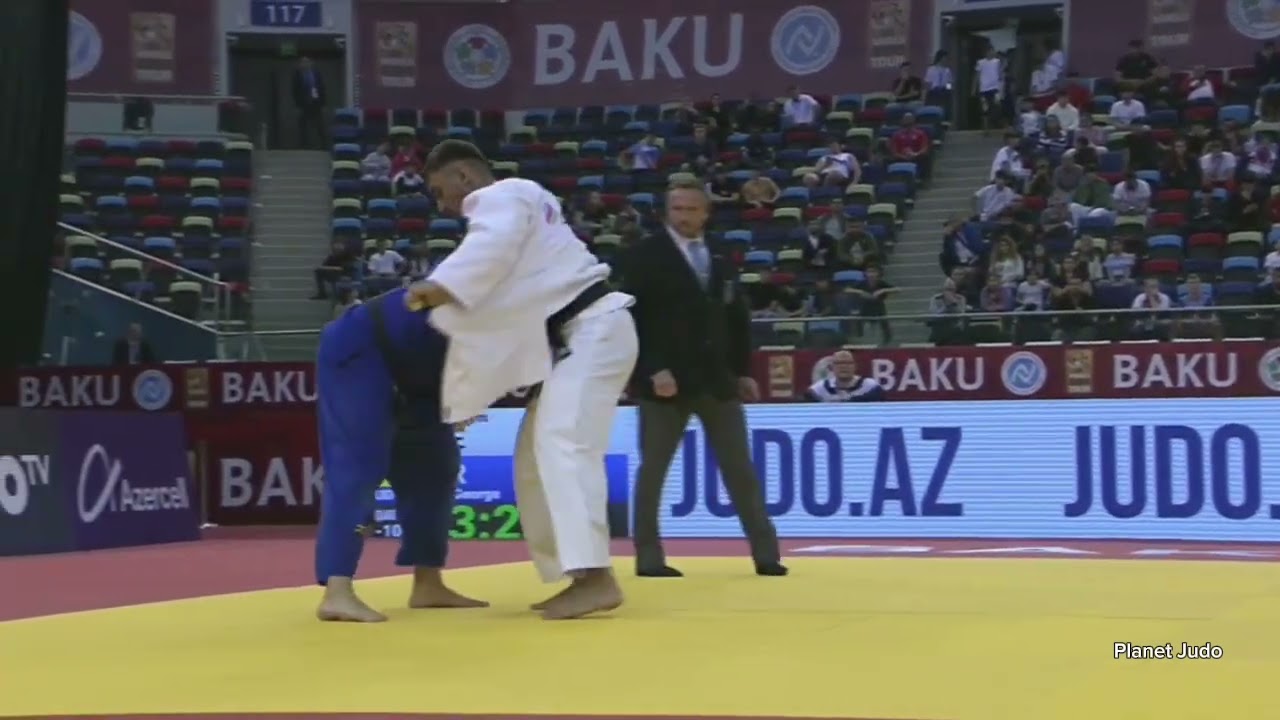 Zelym KOTSOIEV 🇦🇿 🆚️ George UDSILAURI 🇩🇪 | четвертьфинал/-100кг | Большой Шлем Баку 2023