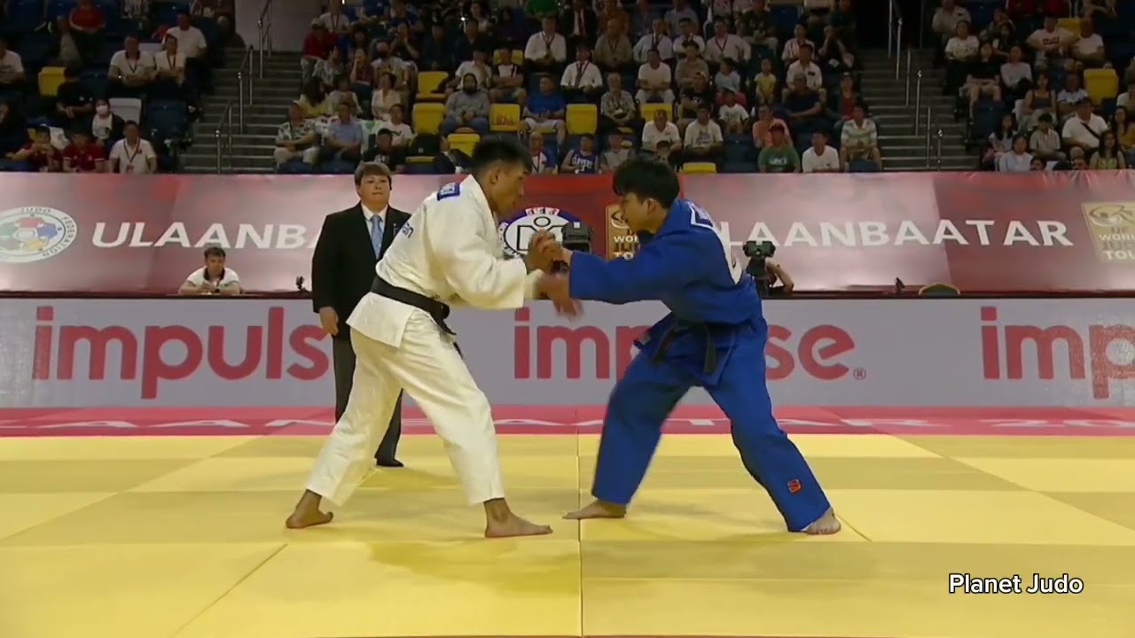 Gumar KYRGYZBAYEV 🇰🇿 🆚️ Martin LAU 🇭🇰 | 1 раунд/-66кг | Большой Шлем Улан-Батор 2023