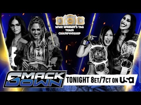 WWE 2K25 rhiyo VS Giulia y kiana james por los campionatos TAG TEAM CHAMPIONSHIP 