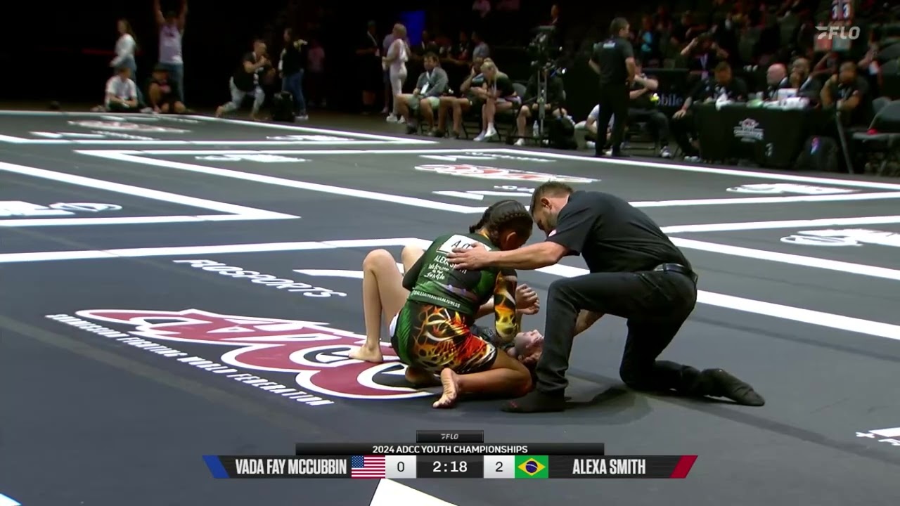 Nice girl nogi match with full mount