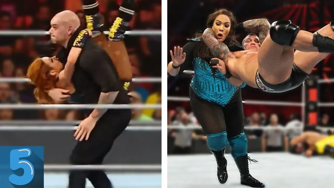 5 Times Men ATTACKED Women In WWE