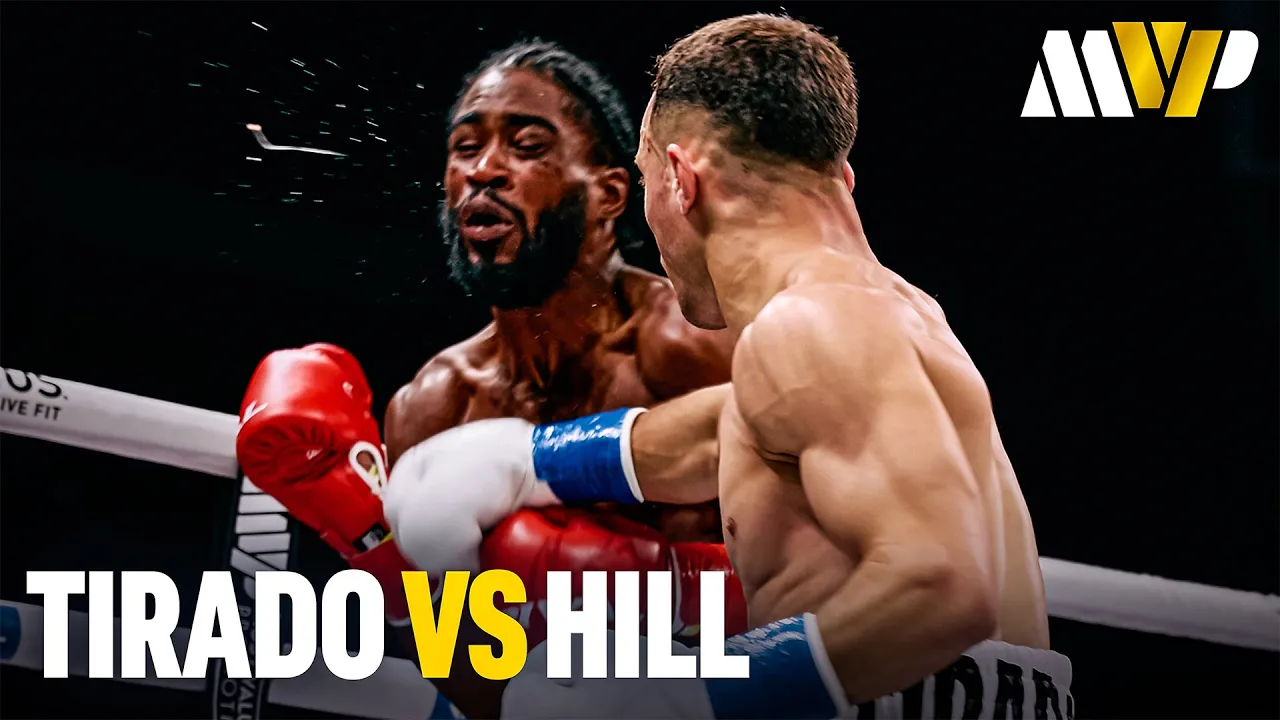 FAST & FURIOUS TKO! TIRADO TAKES DOWN HILL IN ROUND 2 | MVP's Serrano v Tellez