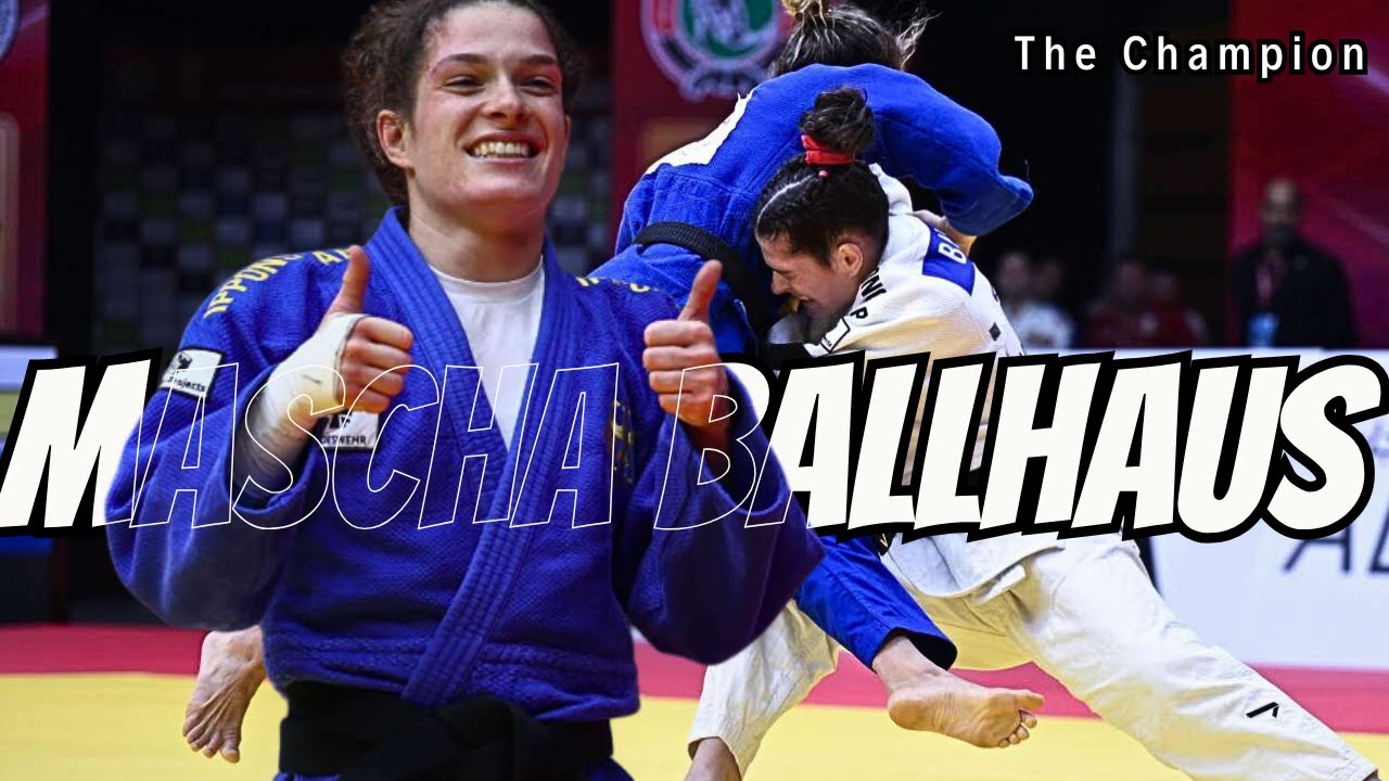 🔴Mascha BALLHAUS  | Gold Medalist -52KG 🥇| Abu Dhabi Grand Slam 2025💥