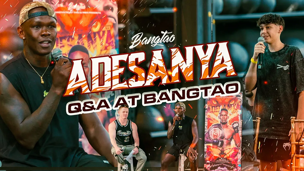Israel Adesanya Q&A at Bangtao!
