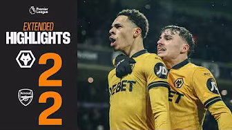 LATE drama at Molineux | Wolves 2-2 Arsenal | Extended Highlights