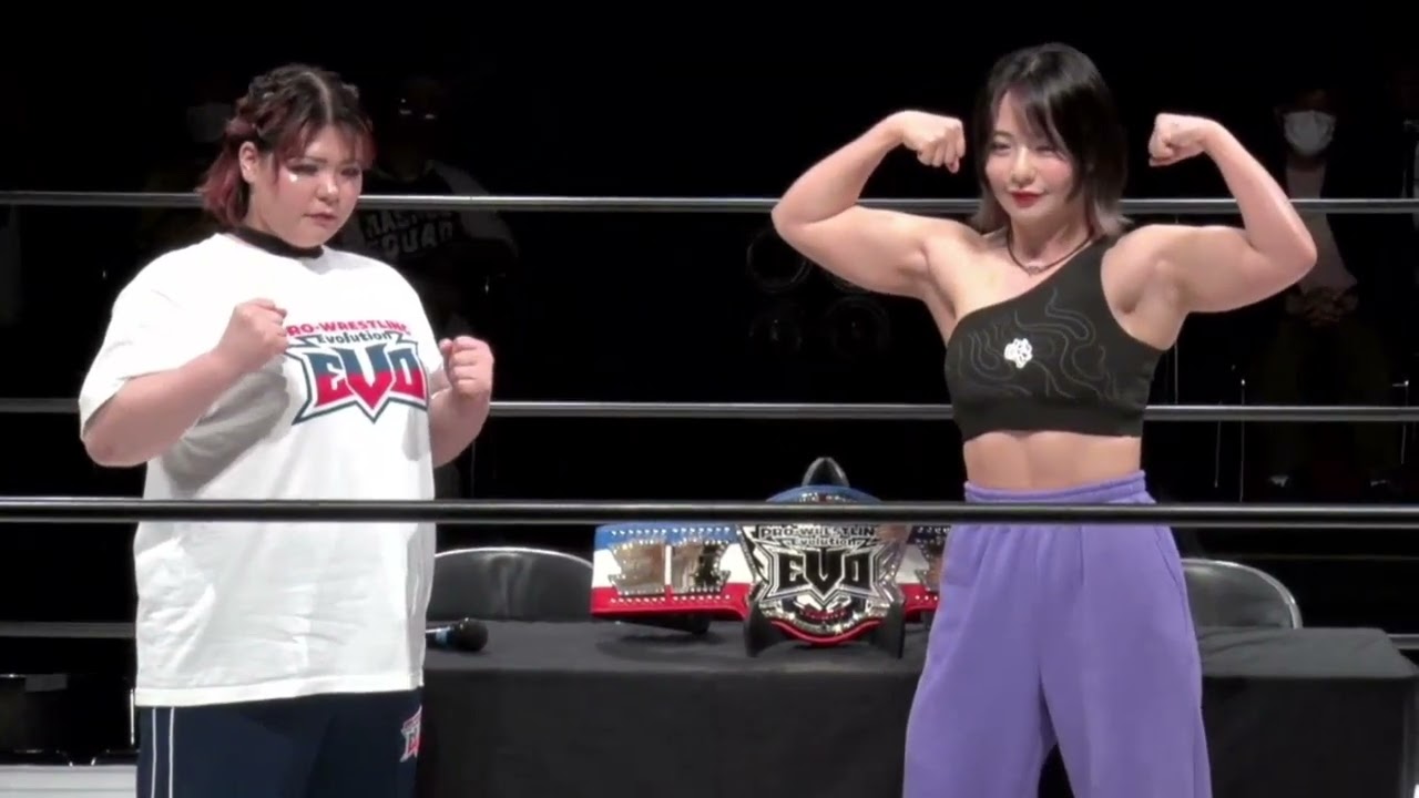 【Evolution Strong Woman’s Champion 初代王者決定戦トーナメント発表会見】～チャンピオンベルトお披露目～