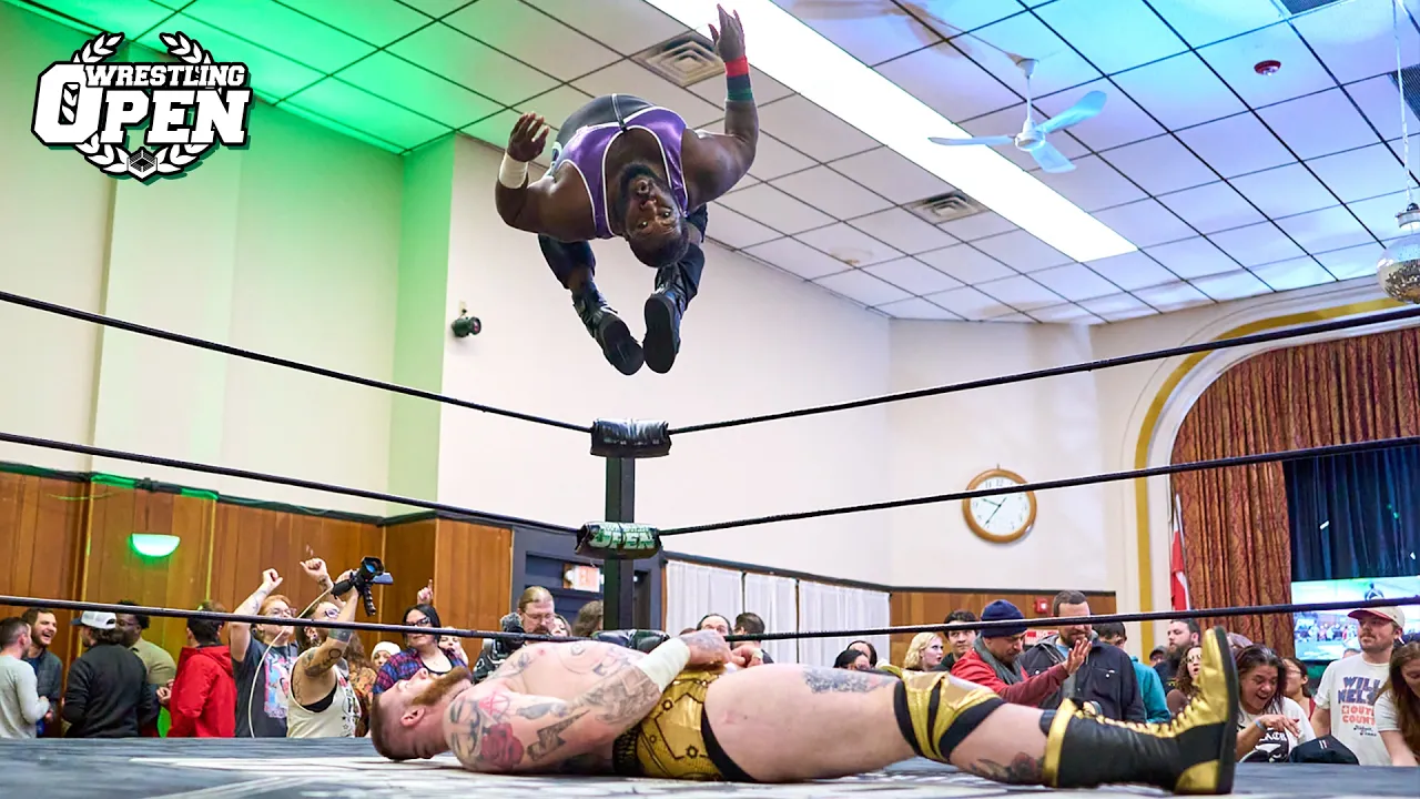 [Free Match] Oxx Adams with BRG vs. Tyree Taylor | Wrestling Open #1 Contender Tournament (2/12/26)