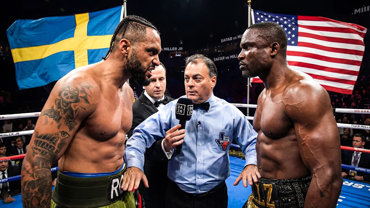 Intense Showdown! Robin Safar (SWE) vs Derick Miller Jr. (USA) | Boxing Fight Highlight