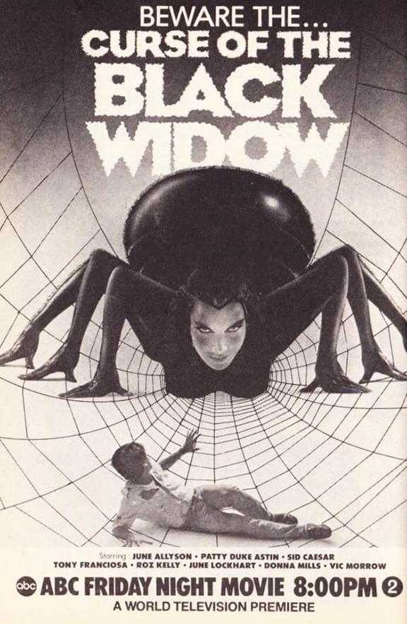 Poster Curse of the Black Widow